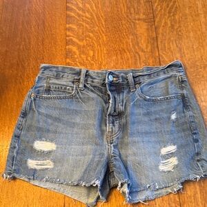Old Navy Distressed Blue Jean Shorts
